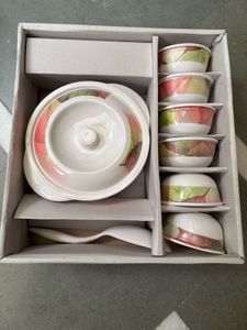 🆕9 Pcs Melamine Set