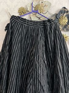 7-8 meter Striped Navratri chaniya