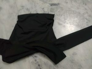 Black Off-Shoulder Top