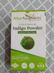 Attar Ayurveda Indigo Powder Natural Hair Dye