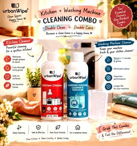 🎀UrbanWipe Cleaning Combo ✨ | Kitchen + Washing