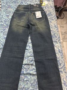 Wide Leg Jeans - Dark Wash Denim
