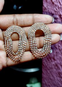 Dazzling Rhinestone Drop Earrings