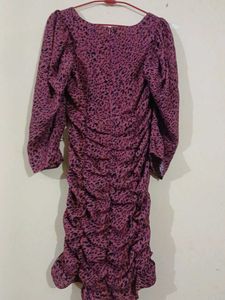 Chic Animal Print Dress