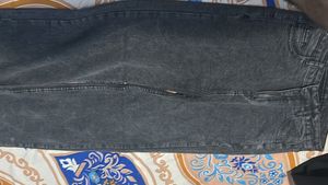 Womens Washed Denim Jeans