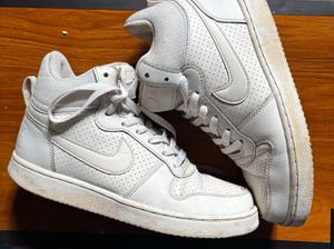 Nike White High-Top Sneakers