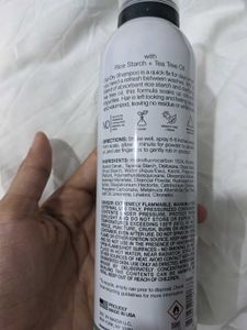 Dry Shampoo with Tea Tree Oil