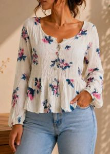 🎀150rs SALE🎀Floral Print Peplum top