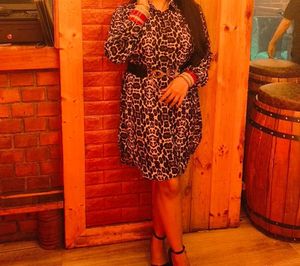 Leopard Print Dress