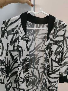 Black &amp; White cardigan