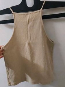 Ribbed Spaghetti Strap Tank Top