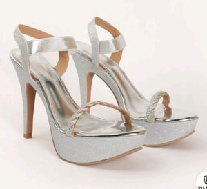 Inc.5 Silver High Heels