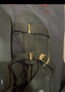 Aditya Birla Black Sandal Unused
