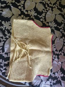 Handmade Crochet cheongsam top