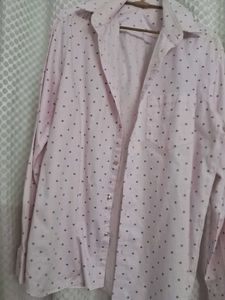 Classic Dotted Long Sleeve Shirt
