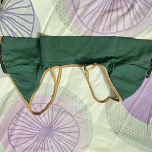 Forest Green Ribbed bralette