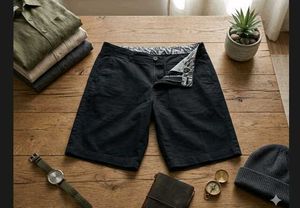 Classic Navy Blue Shorts