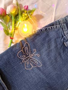 Denim Shorts butterfly 🦋