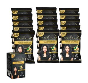Kokila Black Hair Color Shampoo