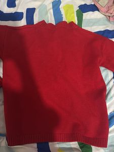 red pullover