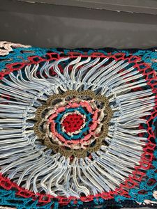 Bohemian Crochet Tunic Top