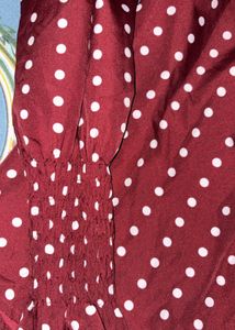 Chic Polka Dot Top