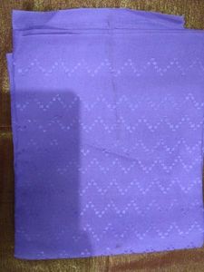 Purple and Green blouse Material
