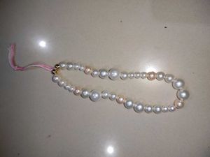 Pearl Phone Charm - Elegant Accessory