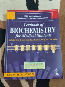 Textbook of Biochemistry for Medical Students