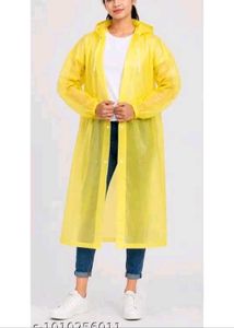 Bright Yellow Raincoat