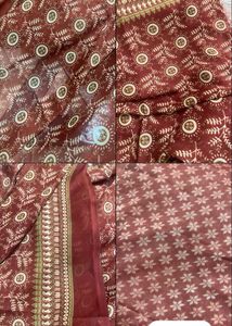 Beautiful Red Ethnic Saree