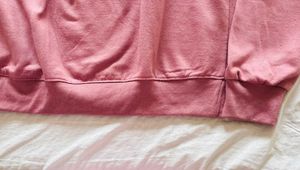 pink sweatshirt