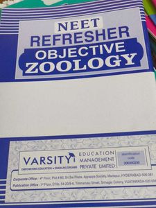 NEET Refresher Objective Zoology Book