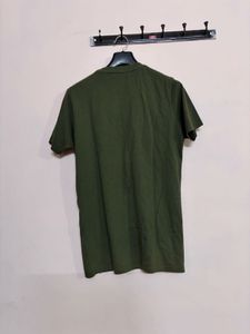 Olive Green Graphic Tee