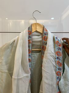 Beautiful Floral Print Kurta Set with Dupatta