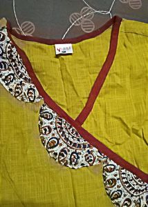 Mustard Colour Full Ghera Anarkali
