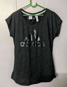 Adidas Black Logo T-Shirt