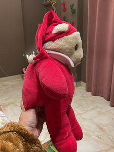 Cute Red Plush Teddy Bear