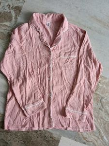 Soft Pink Pajama Top