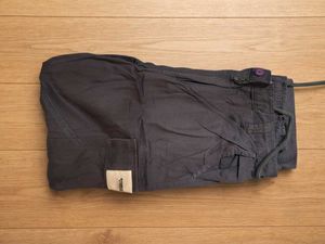 Bonkers Corner Grey Cotton Regular Fit Cargos