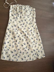 Floral Print Mini Dress
