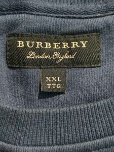 Burberry Crest Sweatshirt Navy Size XXL