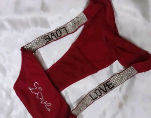 Sparkling Red Bikini panty