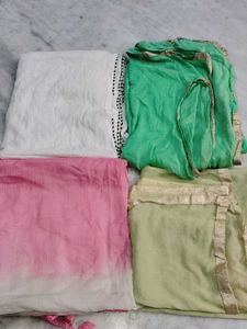 Assorted Dupattas - Set of 4
