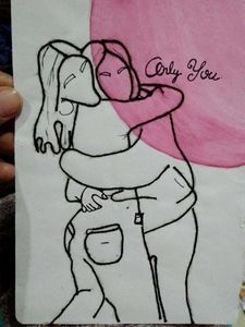 Only You - Abstract Line Art