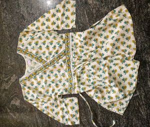 Set of 2 Printed Wrap Kurtas
