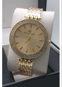 M.K  Copy Golden Watch Model Mk 31921