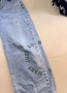 Light Wash Wide Leg Jeans