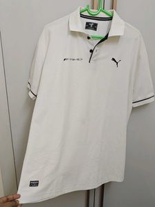 White Puma Tshirt for men