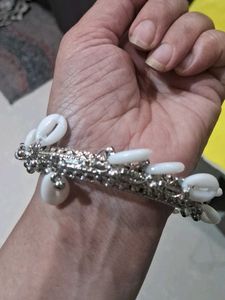 Boho Shell Bangle Bracelet